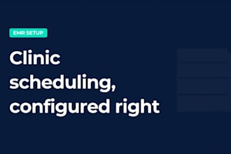 set up your therapy clinic scheduling system