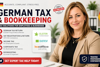 do german tax return vat income tax elster filing corporate tax and bookkeeping