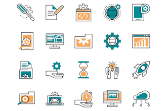 do trendy icon design