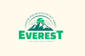 design high quality hill logo with unlimited revision