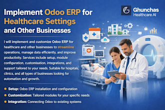 implement odoo erp for healthcare settings and other businesses