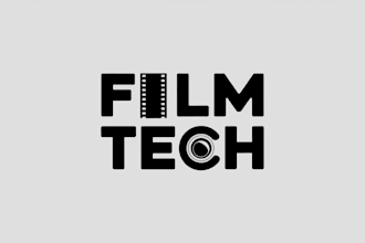 design a professional film, movie production logo, and cinematic brand
