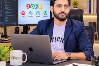 develop zoho creator, zoho CRM, zoho people and deluge solutions