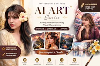 create custom ai art from your ideas and upscale it to 4k