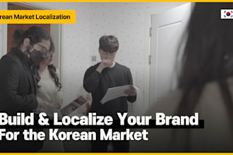 build and localize your brand for the korean market