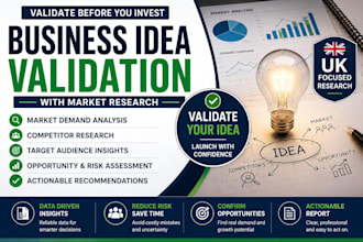 validate your business idea with online survey market research