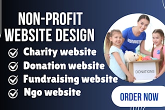 nonprofit website for charity ngo 501c3 donation non profit website on wordpress