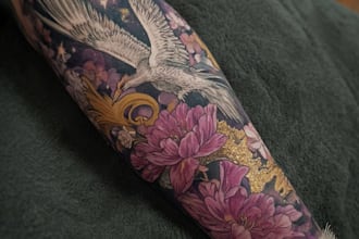 make a custom tattoo sleeve art as you want