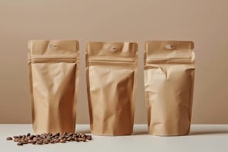 create packaging label and box designs with mockup