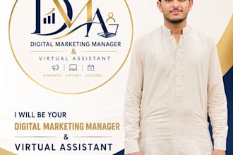 digital marketing manager and virtual assistant