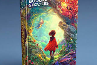 illustrate a colorful children book with engaging artwork