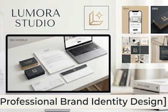 design a professional logo and brand identity kit