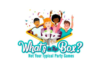 design artwork your typical party games logo