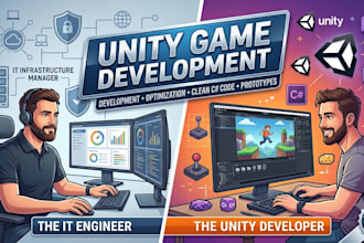 program, fix bugs, and optimize your unity game