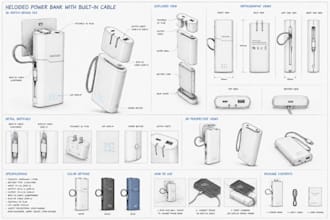 design smart charging adapters, multiport solar chargers docking station