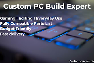 build you a custom PC parts list tailored to your needs and budget