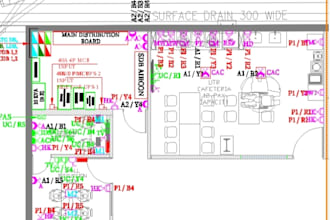 do electrical drafting and single line diagrams in autocad