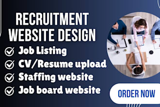 do recruitment website job board portal hiring staffing agency wordpress website
