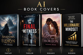 create professional ai book cover designs for amazon kdp