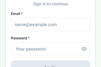 develop a react native mobile app using expo