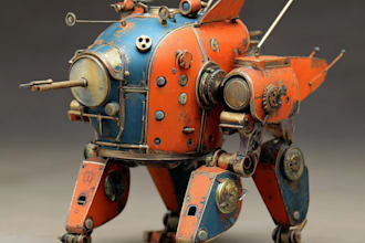 illustrate your mecha, robot and armored characters