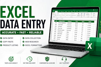 do product listing in excel