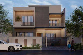 be your architect and 3d exterior and interior designer