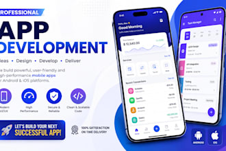l develop professional mobile and web apps for android and ios