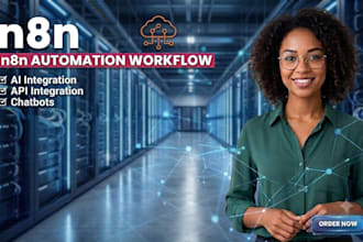build n8n automation workflows and n8n chatbots