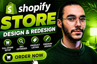 build shopify store design, shopify dropshipping, ecommerce website development