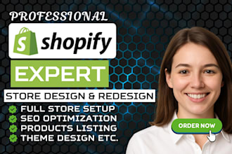 build shopify store design, shopify dropshipping, ecommerce website development