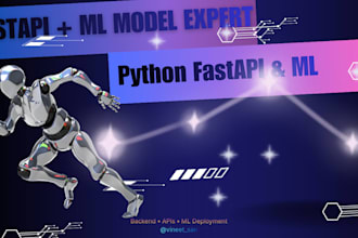 build fastapi backend or integrate ml model in python