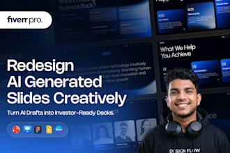 redesign your ai generated presentation slides