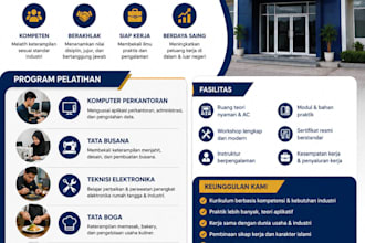 design professional brochure, flyer, and marketing materials