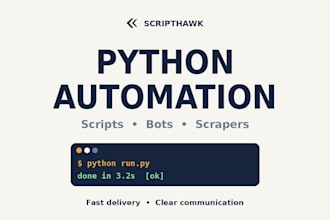 write a python script to automate your boring tasks