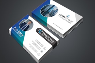do professional minimalist business card design, luxury card