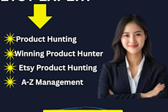 do etsy product research and winning product hunting