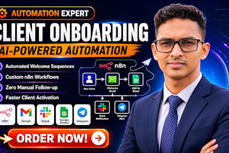build an ai powered client onboarding automation using n8n