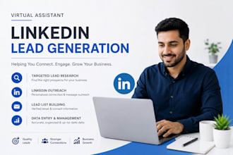 be your linkedin lead generation virtual assistant