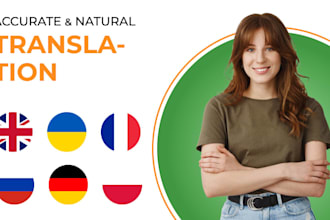 provide accurate and natural translation in multiple languages