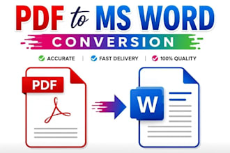 convert PDF to word or word to PDF
