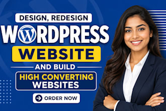 design redesign wordpress website build high converting wordpress ai websites