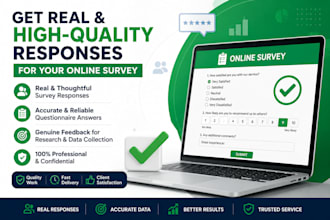 get real survey respondents to fill online survey and online survey forms