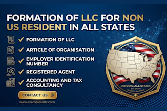 register US llc company registration irs ein in wyoming texas florida delaware