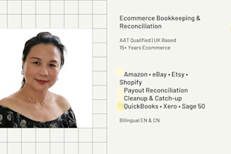 be your UK ecommerce bookkeeper