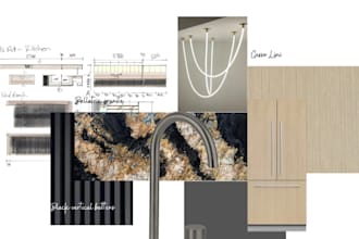 moodboards and ffe for your interior design project