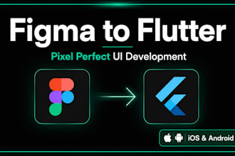 convert figma to flutter pixel perfect UI for ios and android