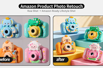 design amazon product images and listing graphics