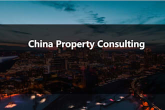 provide  property consulting and investment advice