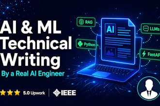 write SEO optimized ai and machine learning articles
